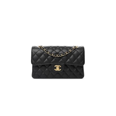CHANEL CAVIAR QUILTED SMALL DOUBLE FLAP 1635765 (23*14*6cm)
